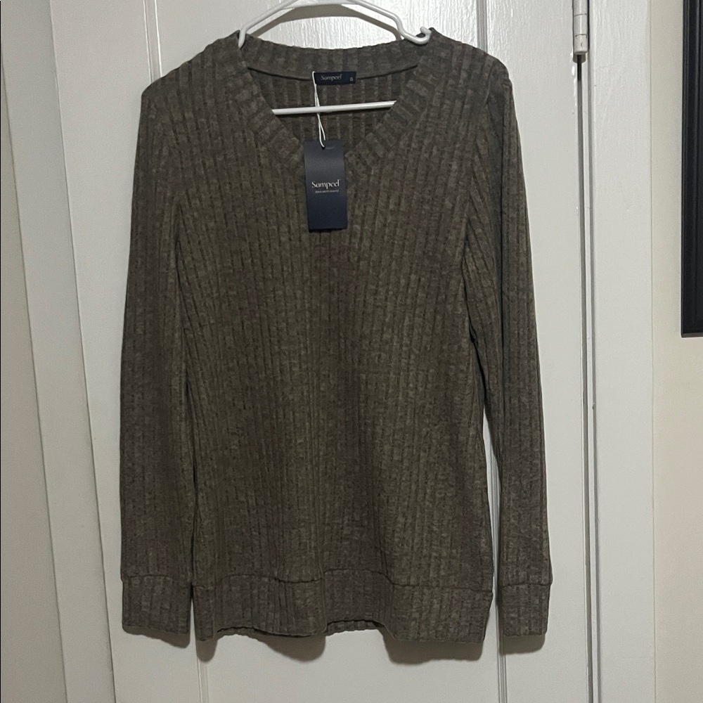 Women's Tunic Brown Shirt